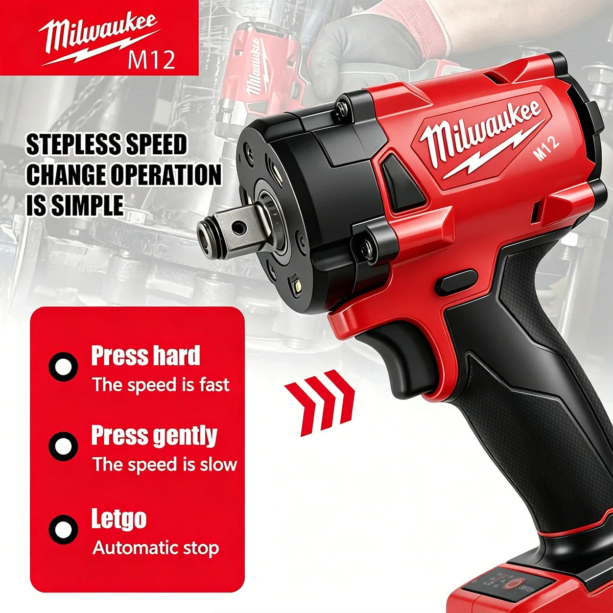 Llave de impacto inalámbrica s - Milwaukee Drill M12 Fuel reseña y precio