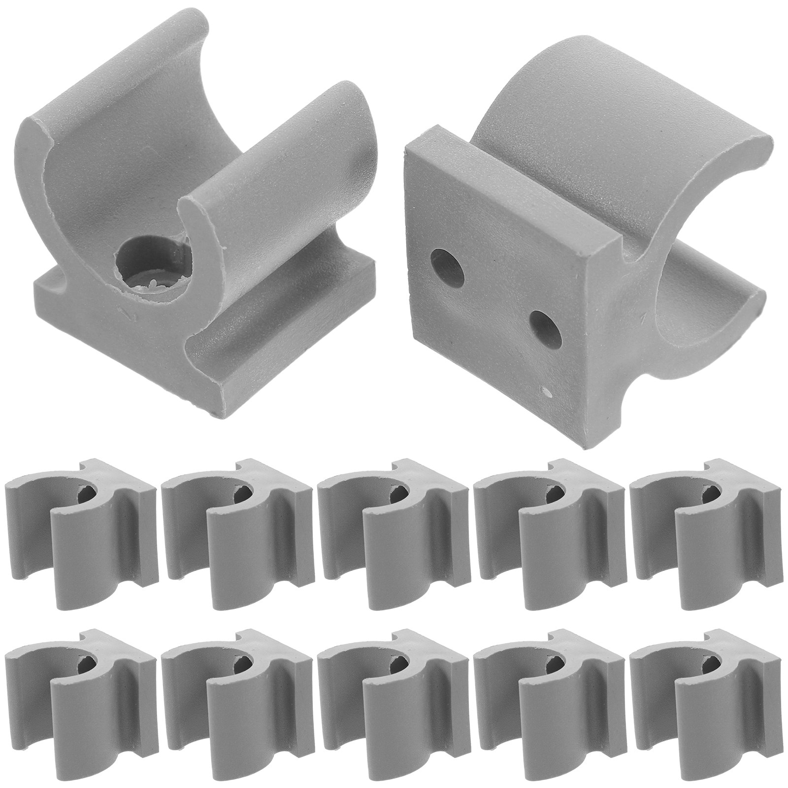24 piezas de abrazaderas de tu - Plastic Pipe Clip reseña y precio